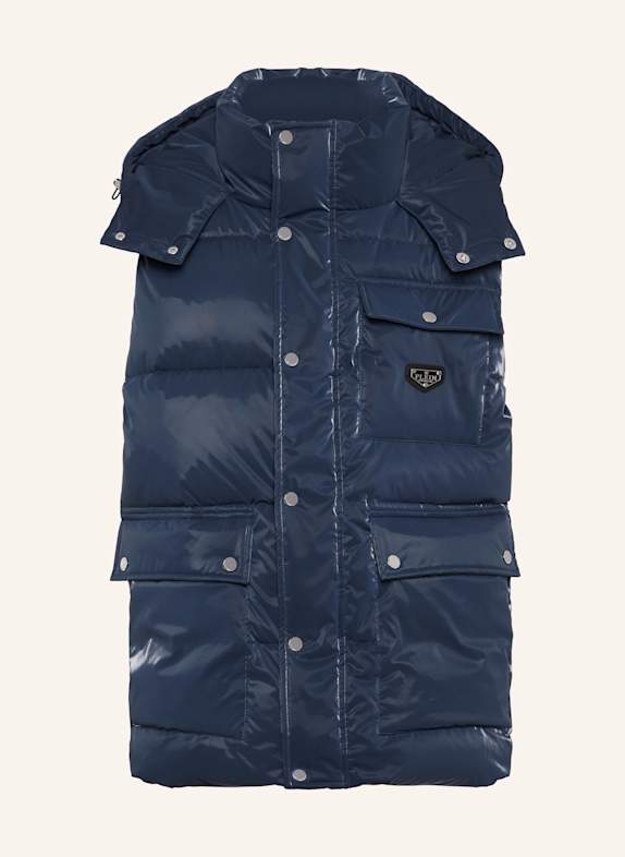 PHILIPP PLEIN PHILIPP PLEIN Daunenweste DUNKELBLAU