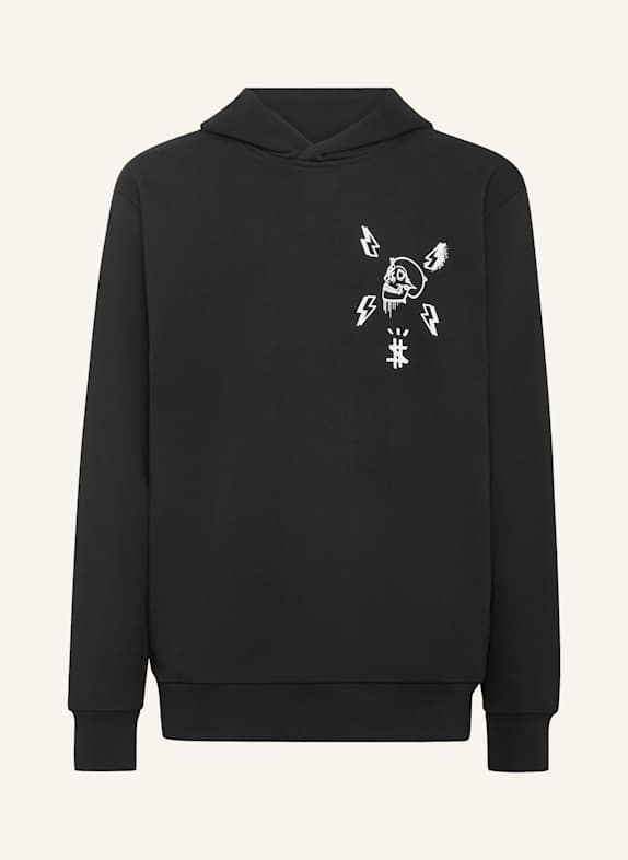 PHILIPP PLEIN PHILIPP PLEIN Hoodie HEXAGON SCHWARZ