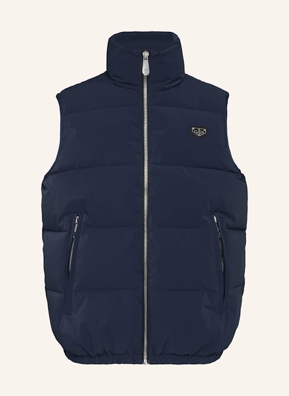 PHILIPP PLEIN PHILIPP PLEIN Daunenweste DUNKELBLAU