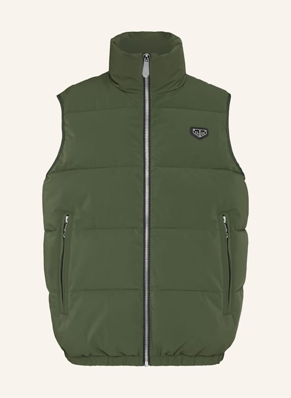 PHILIPP PLEIN PHILIPP PLEIN Daunenweste OLIV