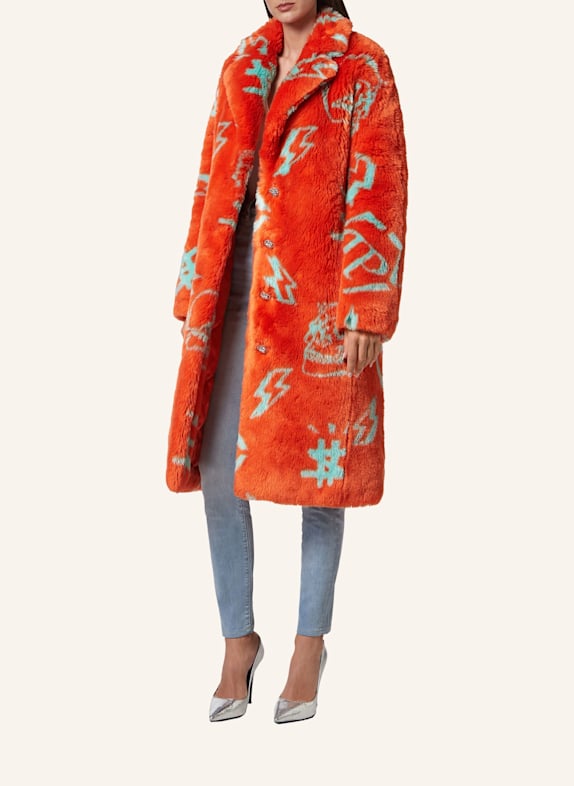 PHILIPP PLEIN PHILIPP PLEIN Mantel MONOGRAM ORANGE