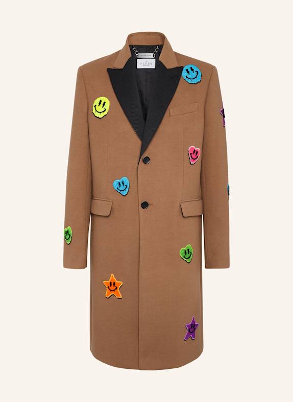 PHILIPP PLEIN PHILIPP PLEIN Mantel BEIGE