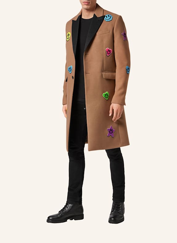 PHILIPP PLEIN PHILIPP PLEIN Mantel BEIGE