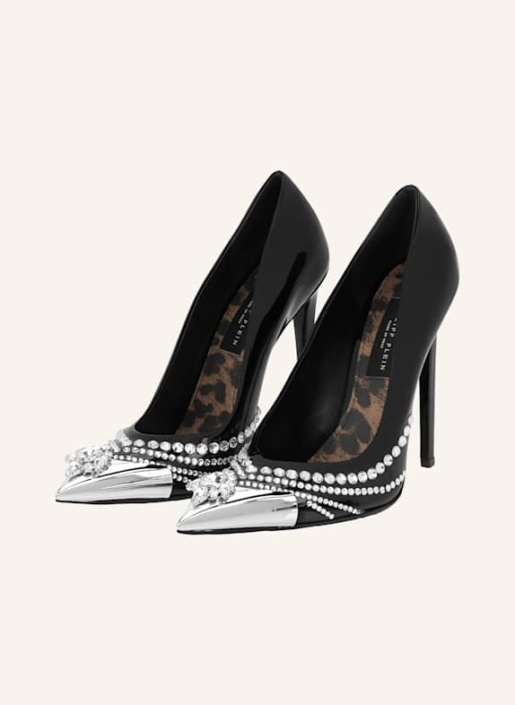 PHILIPP PLEIN Dekolleté Hi-Heels SCHWARZ
