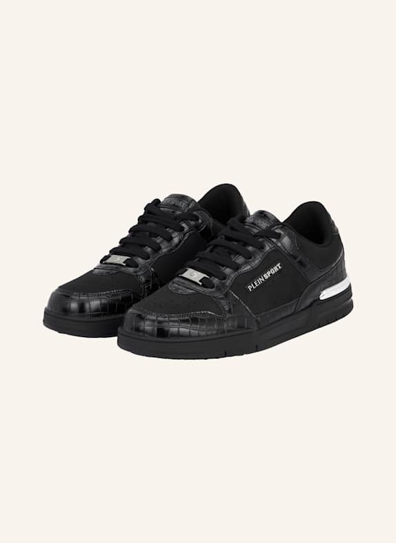 PLEIN SPORT Lo-Top Turnschuhe SCHWARZ