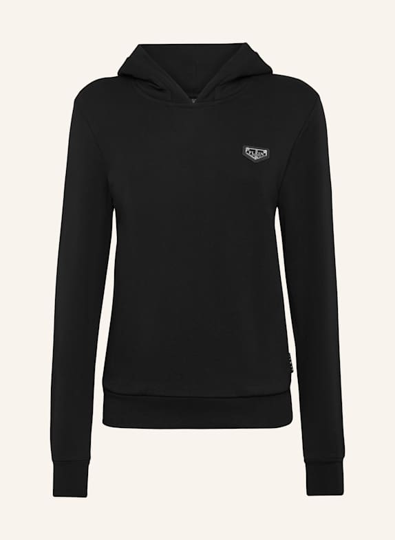 PHILIPP PLEIN PHILIPP PLEIN Hoodie ICONIC PLEIN SCHWARZ