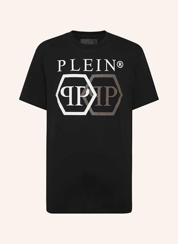 PHILIPP PLEIN PHILIPP PLEIN T-Shirt HEXAGON SCHWARZ