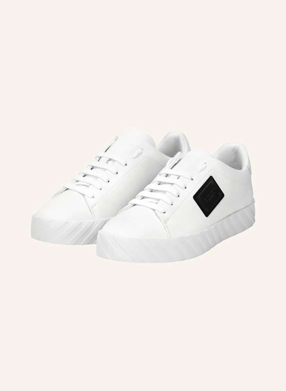 PHILIPP PLEIN Lo-Top Turnschuhe PLACCA WEISS