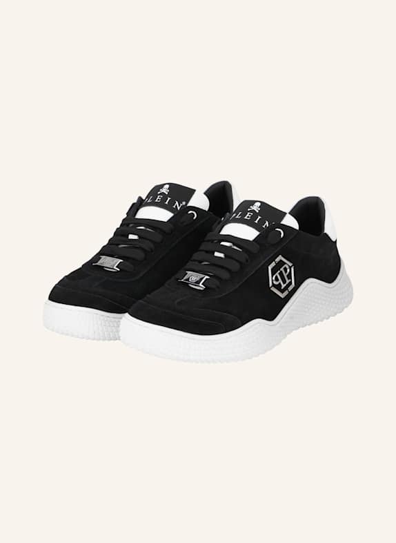 PHILIPP PLEIN Läufer HEXAGON SCHWARZ