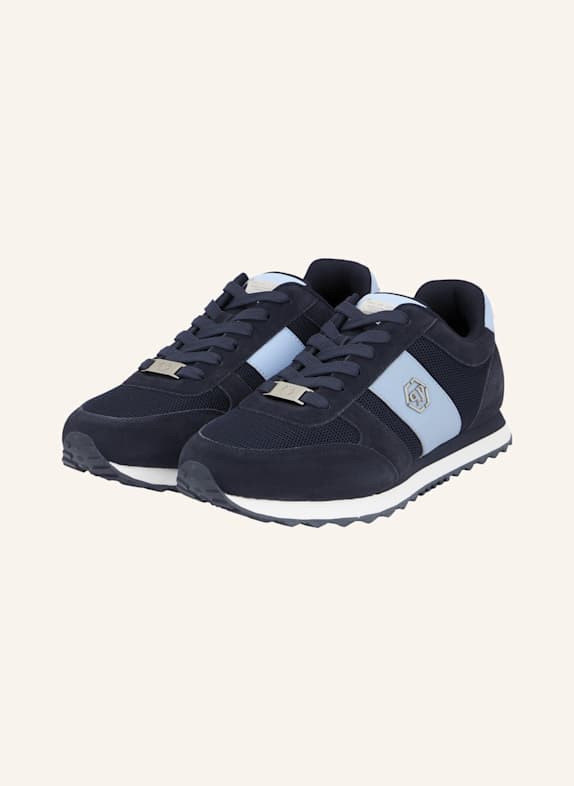 PHILIPP PLEIN Läufer HEXAGON BLAU