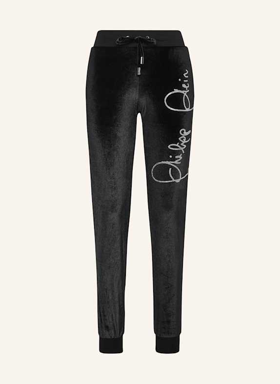 PHILIPP PLEIN PHILIPP PLEIN Jogginghose SIGNATURE SCHWARZ
