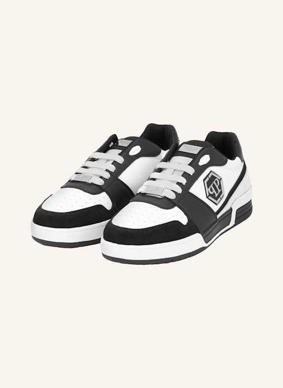 PHILIPP PLEIN Lo-Top Turnschuhe P-FORCE 78 WEISS