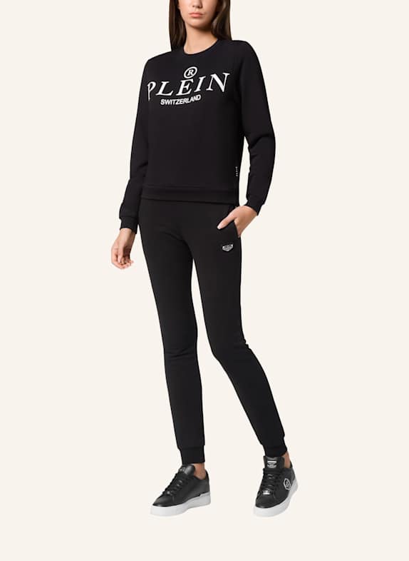 PHILIPP PLEIN Sweatshirt ICONIC PLEIN SCHWARZ