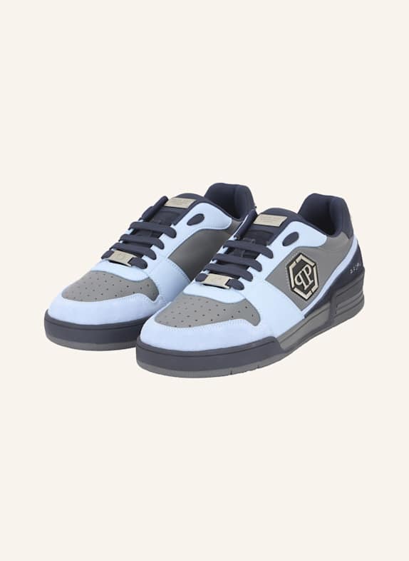 PHILIPP PLEIN Lo-Top Turnschuhe P-FORCE 78 BLAU