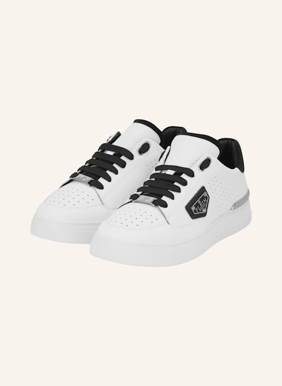PHILIPP PLEIN Lo-Top Turnschuhe WEISS