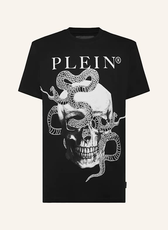 PHILIPP PLEIN PHILIPP PLEIN T-Shirt SNAKE SCHWARZ
