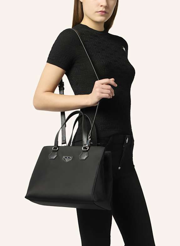 PHILIPP PLEIN Henkeltasche SCHWARZ