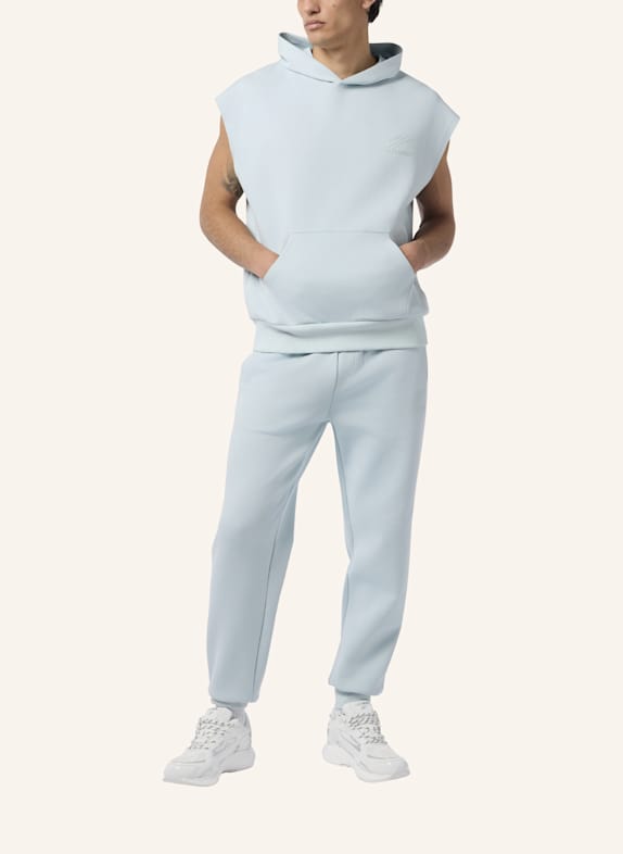 PLEIN SPORT Joggingweste ICON HELLBLAU