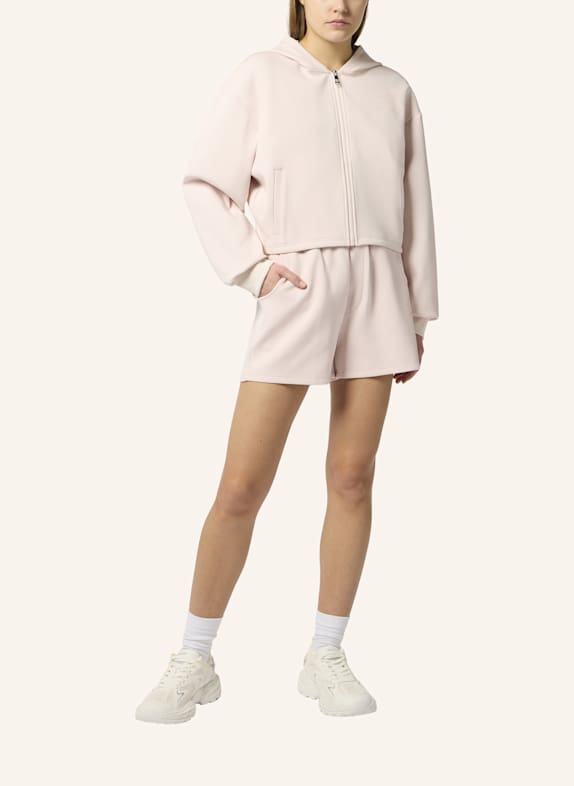 PLEIN SPORT Kapuzen-Sweatjacke SCRATCH ROSA