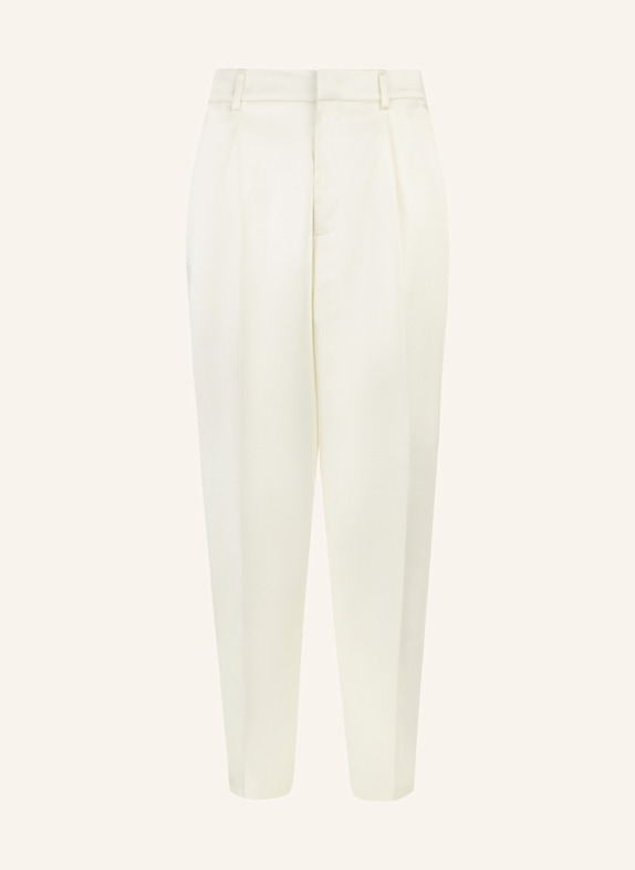 PHILIPP PLEIN PHILIPP PLEIN Satin Dame Fit Trousers WEISS
