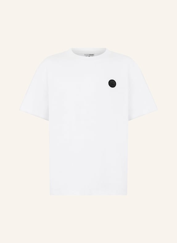 PLEIN SPORT PLEIN SPORT Round Neck T-Shirt 3D Tiger WEISS