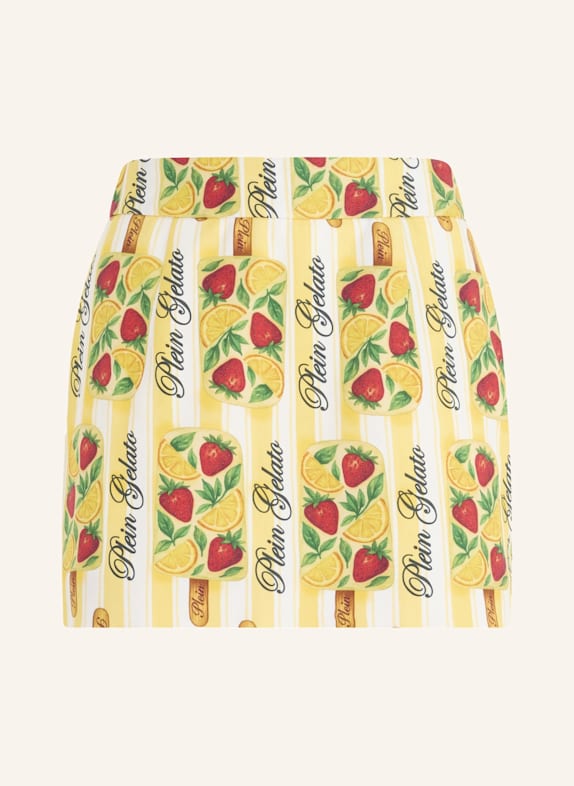 PHILIPP PLEIN PHILIPP PLEIN Mini Skirt Plein Gelato GELB