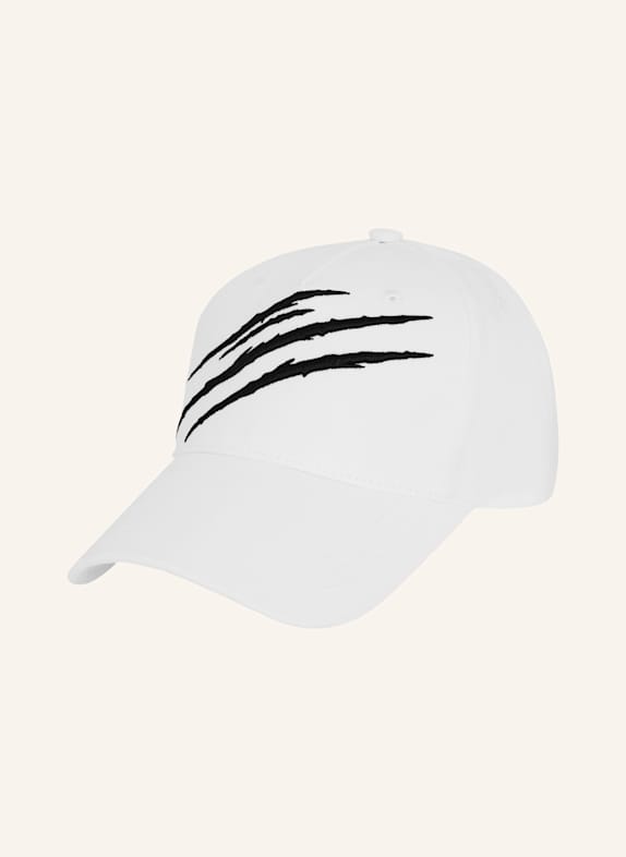 PLEIN SPORT PLEIN SPORT Baseball Cap PS Scratch WEISS