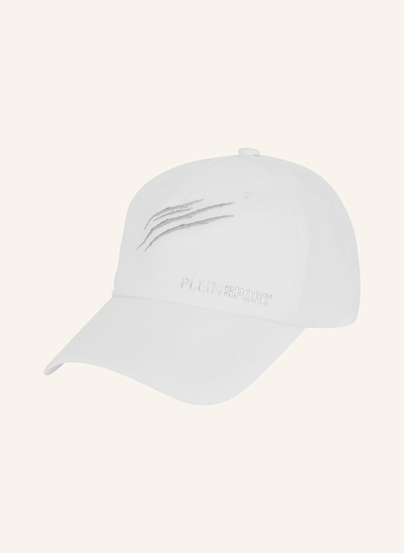 PLEIN SPORT PLEIN SPORT Baseball Cap PS Chrome WEISS/ SILBER