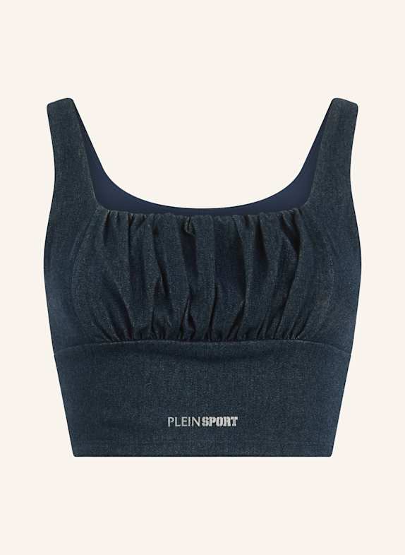 PLEIN SPORT PLEIN SPORT Top Denim Touch PS DUNKELBLAU