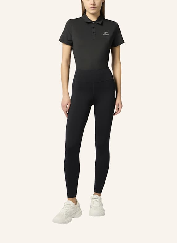 PLEIN SPORT Jogging-Leggings SCRATCH SCHWARZ