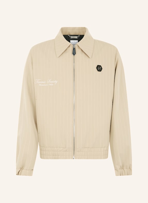 PHILIPP PLEIN PHILIPP PLEIN Coster Jacket Tennis Society BEIGE
