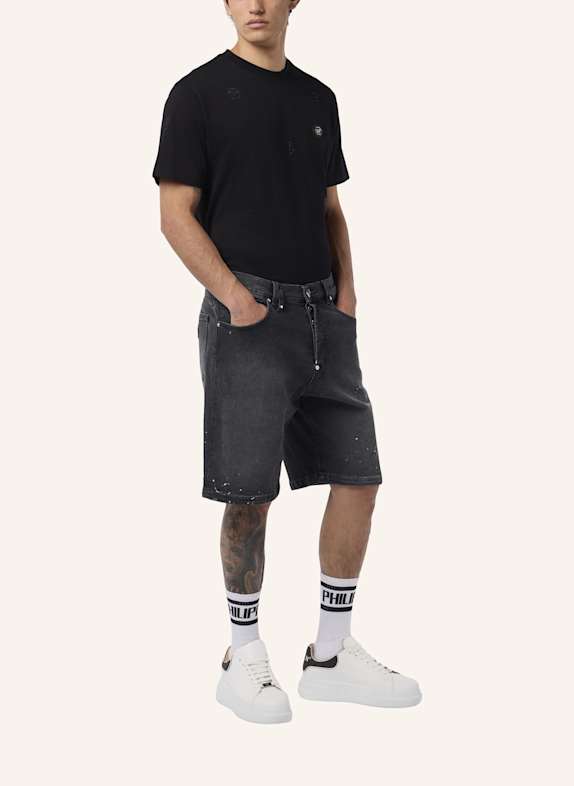 PHILIPP PLEIN Shorts SCHWARZ