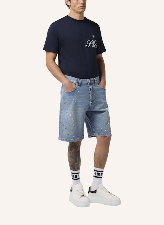 PHILIPP PLEIN Shorts HELLBLAU