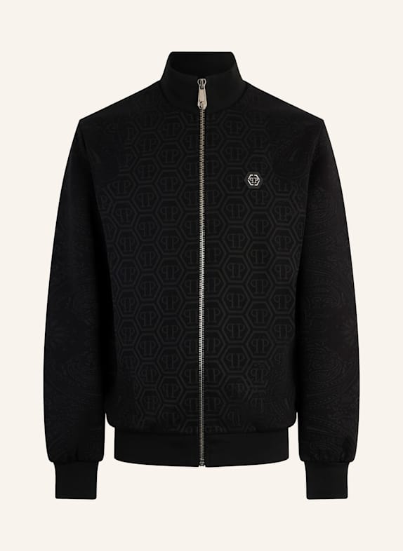 PHILIPP PLEIN PHILIPP PLEIN Tracksuit Jacket Jacquard Monogram Paisley SCHWARZ
