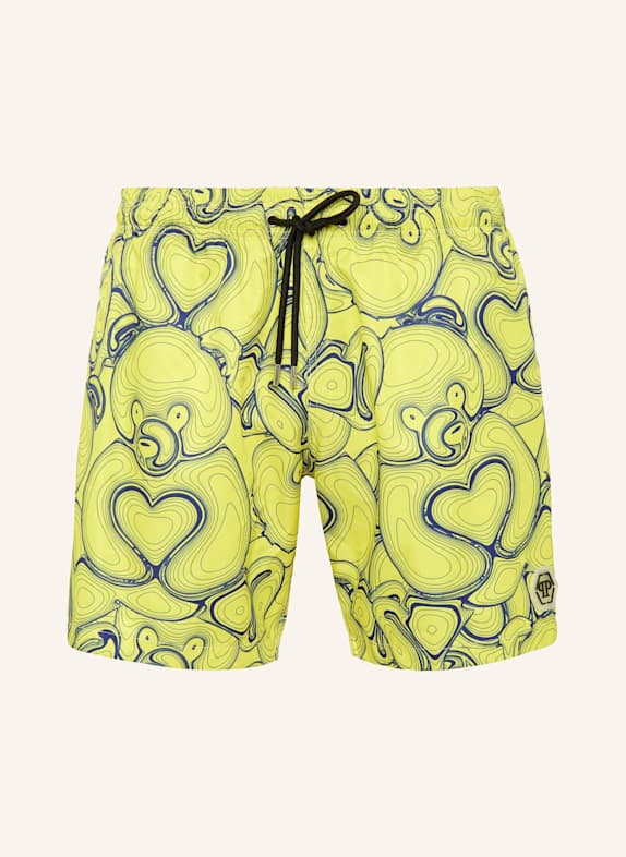 PHILIPP PLEIN PHILIPP PLEIN Badehose TEDDY GELB