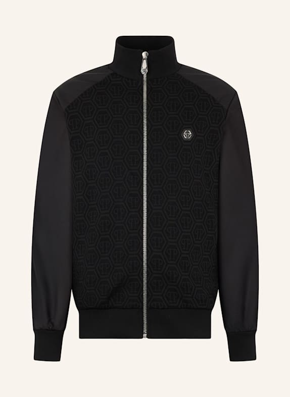 PHILIPP PLEIN PHILIPP PLEIN Composed Tracksuit Jacket Monogram Monogram SCHWARZ