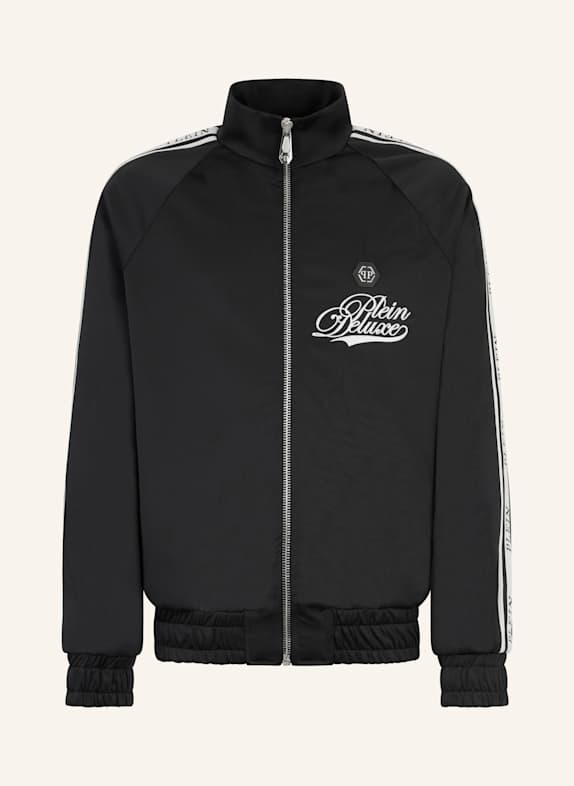 PHILIPP PLEIN PHILIPP PLEIN Tracksuit Jacket Plein Deluxe Signature Signature SCHWARZ