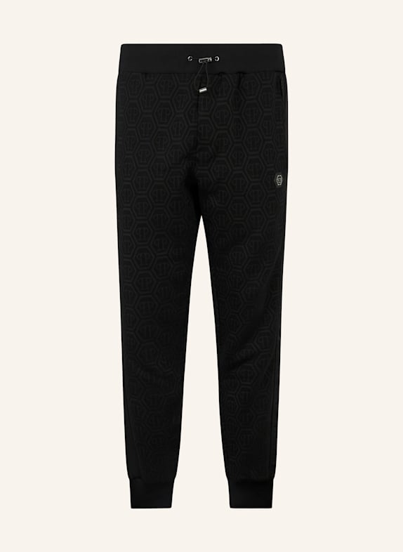 PHILIPP PLEIN PHILIPP PLEIN Composed Jogger Pants Monogram Monogram SCHWARZ