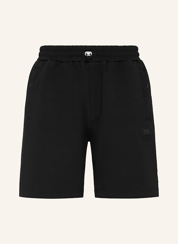 PLEIN SPORT PLEIN SPORT Jogging-Shorts SCHWARZ
