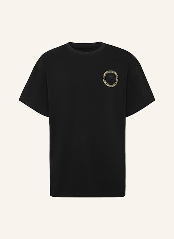 PLEIN SPORT PLEIN SPORT T-Shirt Rundhalsausschnitt Ss LOGO SCHWARZ