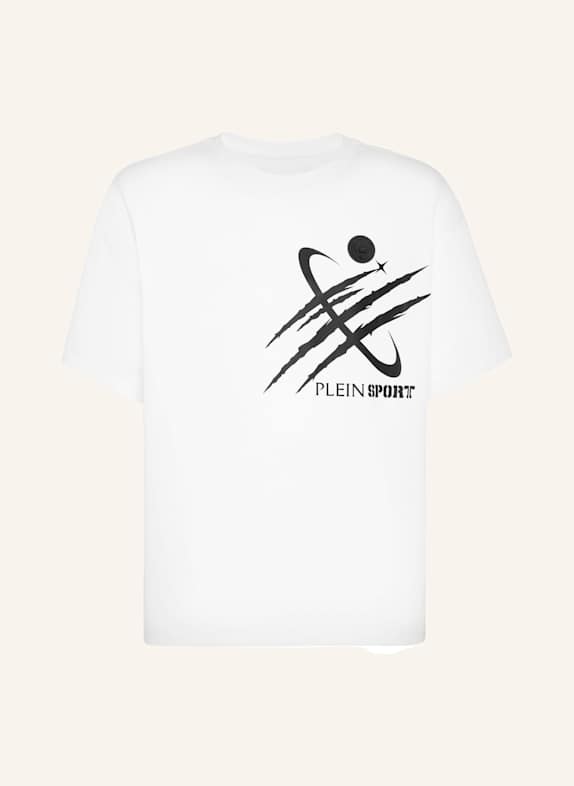 PLEIN SPORT PLEIN SPORT T-Shirt Rundhalsausschnitt Ss SCRATCH WEISS