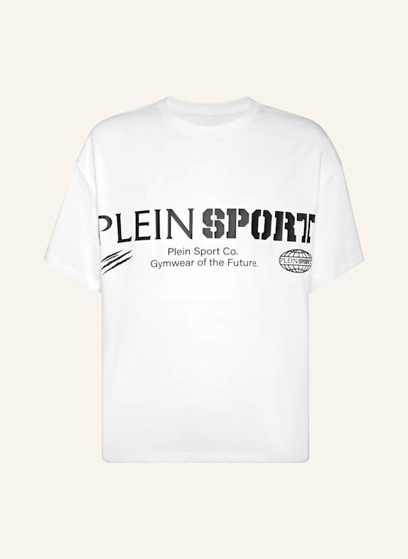 PLEIN SPORT PLEIN SPORT T-Shirt Rundhalsausschnitt Ss LOGO WEISS