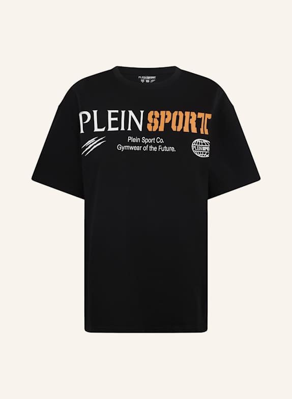 PLEIN SPORT PLEIN SPORT T-Shirt Rundhalsausschnitt Ss LOGO SCHWARZ