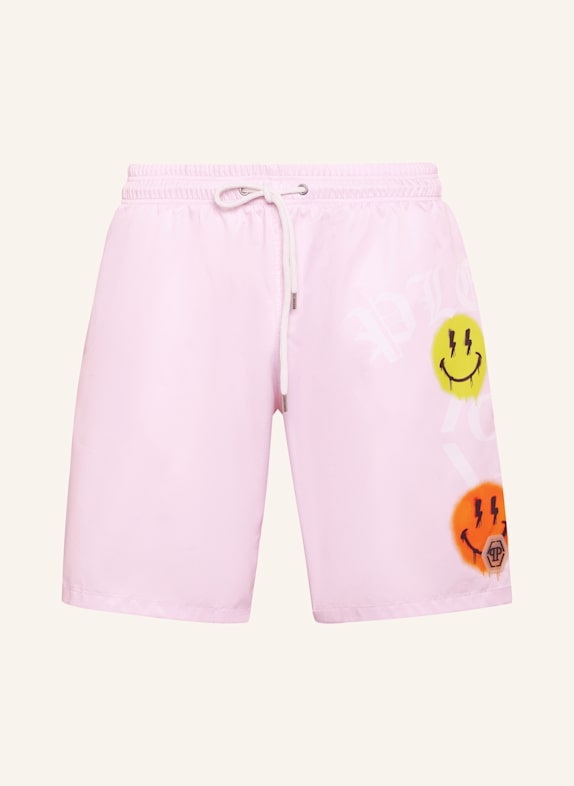 PHILIPP PLEIN Badehose PINK