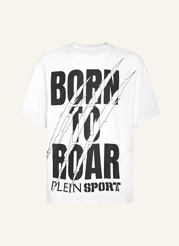 PLEIN SPORT PLEIN SPORT T-Shirt Rundhalsausschnitt Ss SCRATCH WEISS