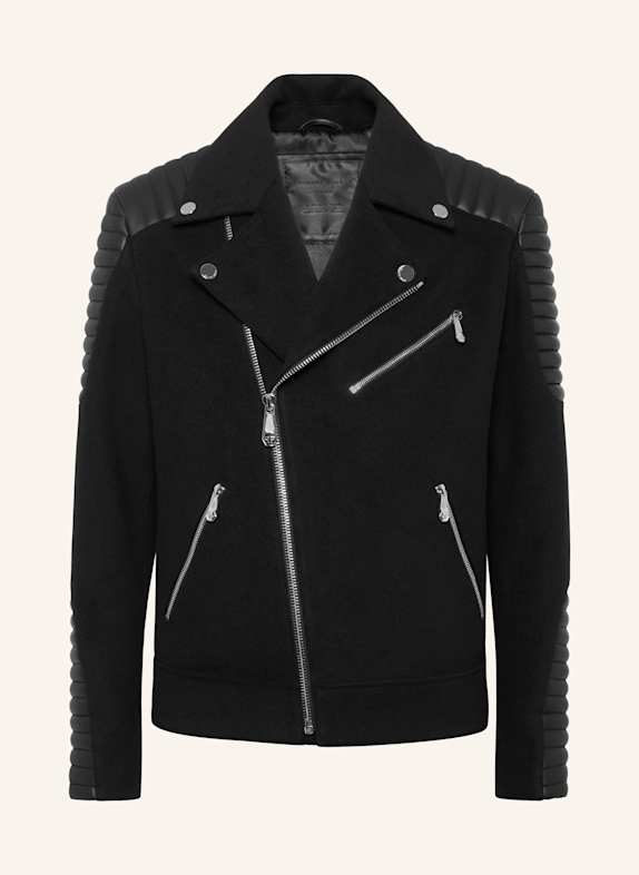 PHILIPP PLEIN PHILIPP PLEIN Biker-Jacke SCHWARZ