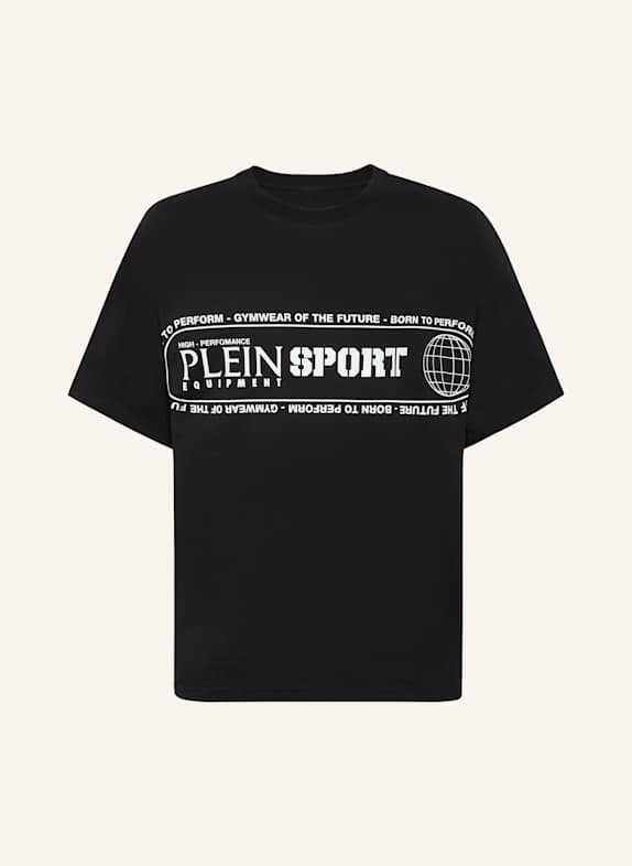 PLEIN SPORT PLEIN SPORT T-Shirt Rundhalsausschnitt Ss LOGO SCHWARZ