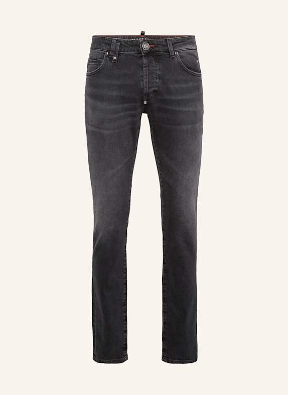 PHILIPP PLEIN Supergerader Schnitt MONOGRAM SCHWARZ