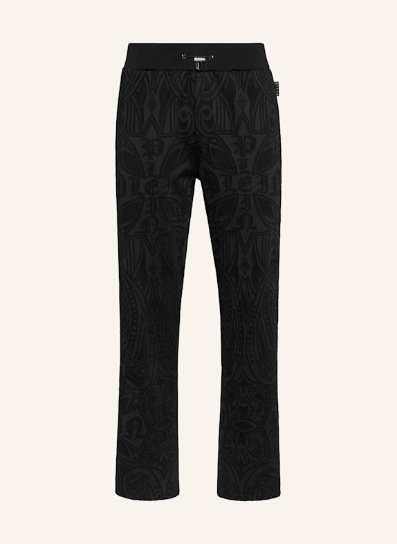 PHILIPP PLEIN Jogginghosen CHROME SCHWARZ