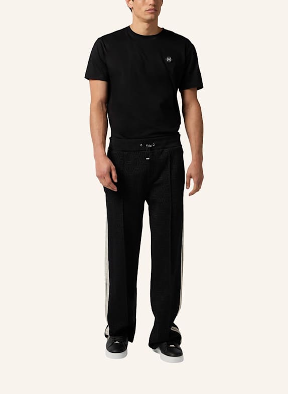 PHILIPP PLEIN Jogginghose MONOGRAM SCHWARZ